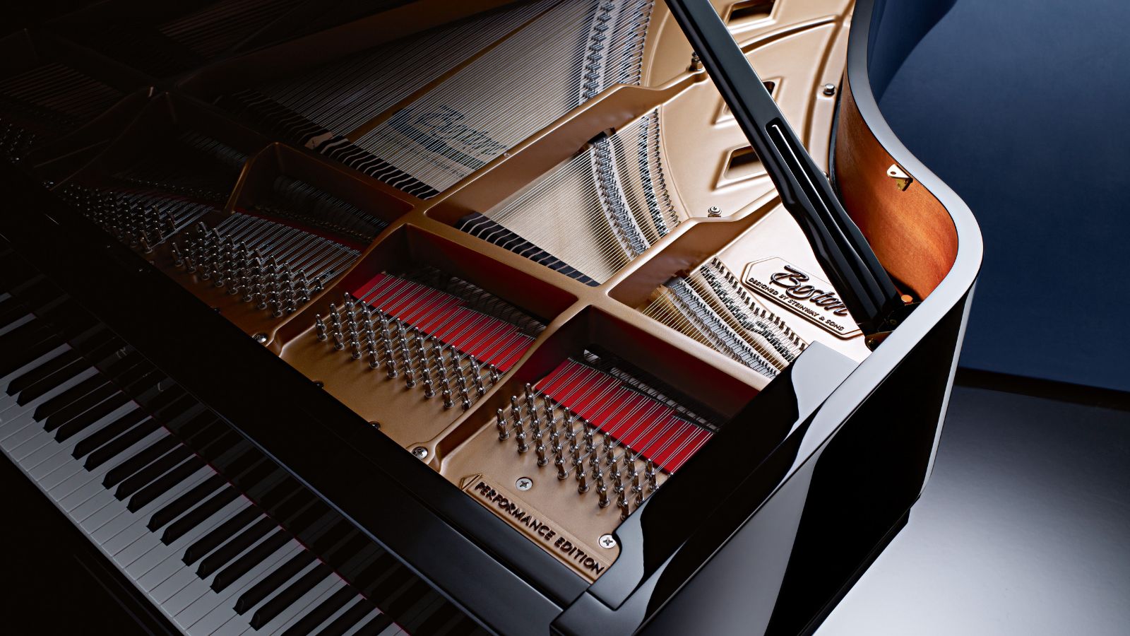 Обои рояль. Рояль Steinway внутри. Фортепиано. Пианино. Открытый рояль.